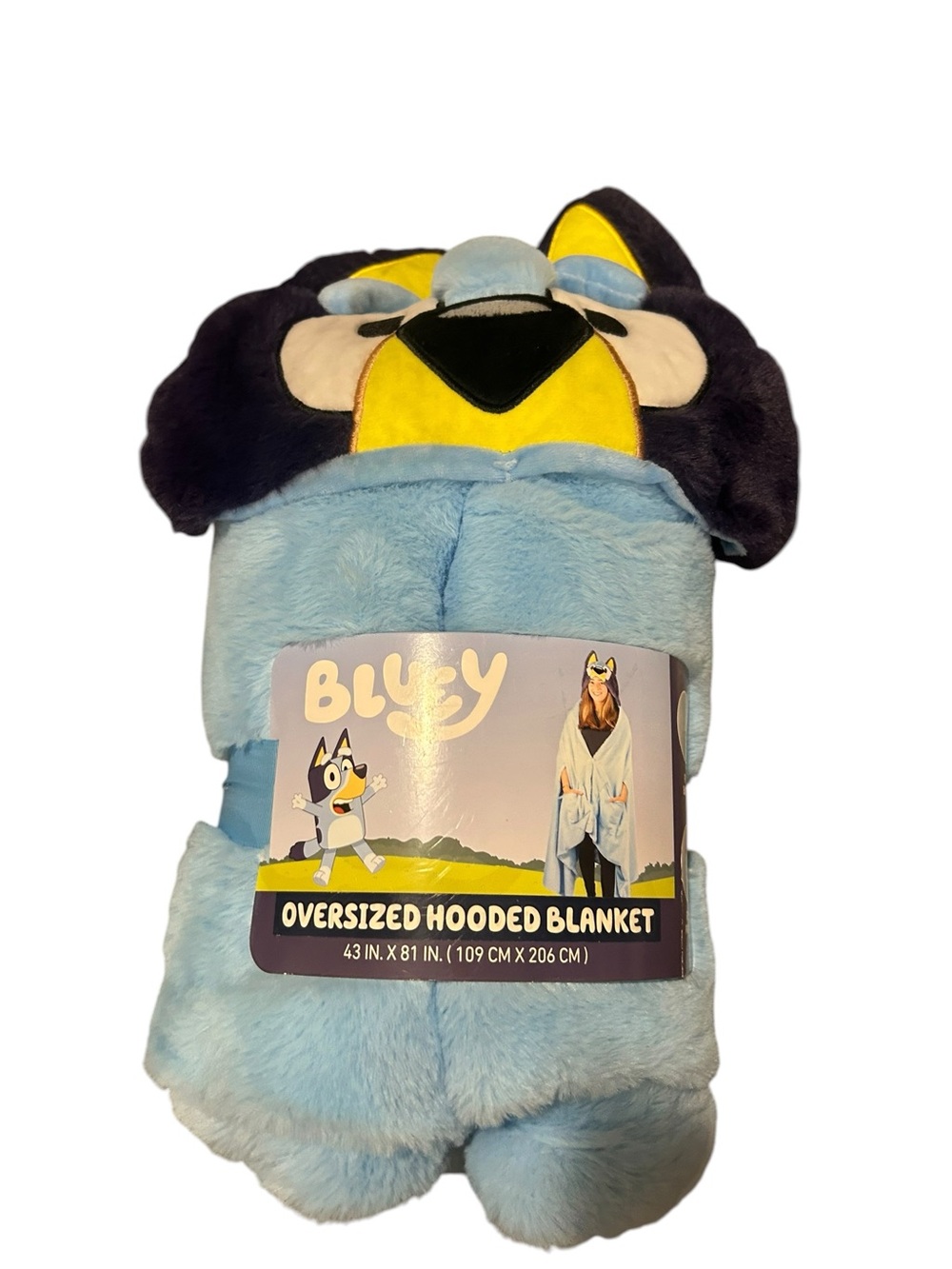 Bluey Oversized Hooded Blanket